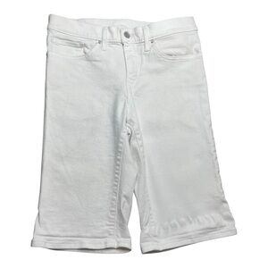Levis White Bermuda Knee-Length Casual Shorts Size 30 Summer Vacation